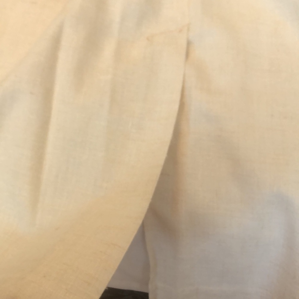 VINTAGE off white midi skirt size medium - Picture 9 of 13